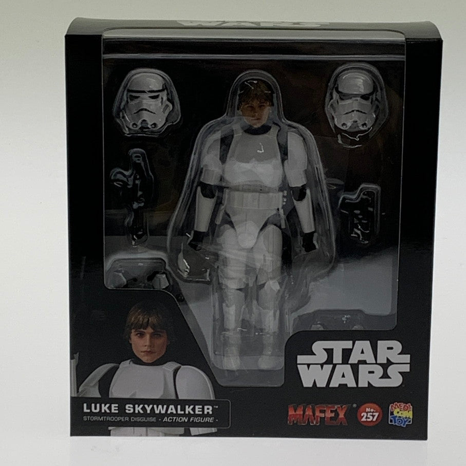 【中古美品】 MAFEX LUKE SKYWALKER (STORMTROOPER DISGUISE) フィギュア 055-260702-ta-06-min 万代Net店