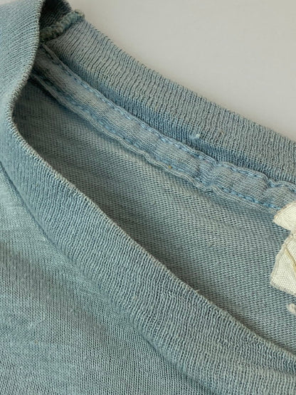 【現状渡し品】【メンズ】 MICKEY MOUSE 70S 両面プリントTシャツ ショートスリーブ 146-250604-AS-14-min カラー：ブルー系 万代Net店