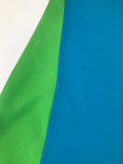 【中古品】【メンズ】 patagonia パタゴニア MIXED GUIDE HOODY 84080FA12 ミックス ガイド フーディー ナイロンジャケット ライトアウター 144-251027-na-13-tag サイズ：S カラー：グリーン/ブルー 万代Net店