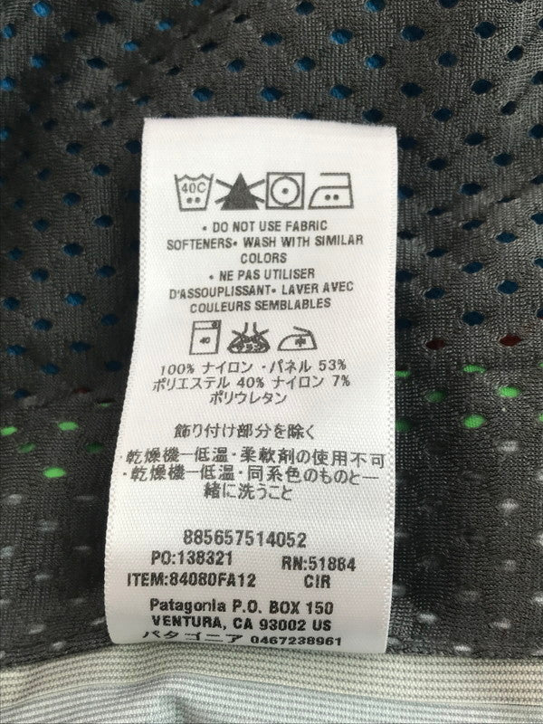 【中古品】【メンズ】 patagonia パタゴニア MIXED GUIDE HOODY 84080FA12 ミックス ガイド フーディー ナイロンジャケット ライトアウター 144-251027-na-13-tag サイズ：S カラー：グリーン/ブルー 万代Net店