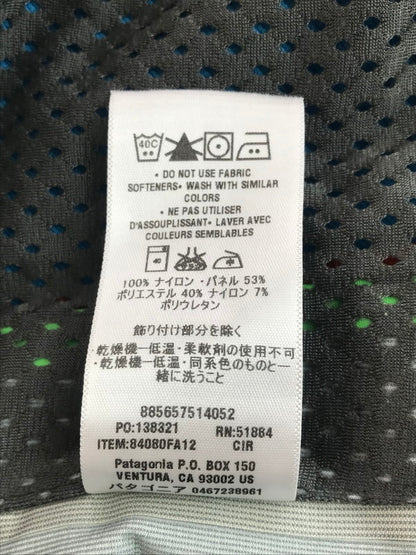 【中古品】【メンズ】 patagonia パタゴニア MIXED GUIDE HOODY 84080FA12 ミックス ガイド フーディー ナイロンジャケット ライトアウター 144-251027-na-13-tag サイズ：S カラー：グリーン/ブルー 万代Net店