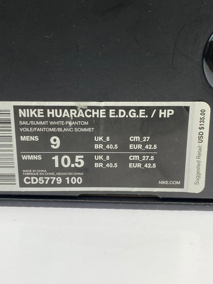 【中古品】【メンズ】 NIKE ナイキ HUARACHE E.D.G.E./HP CD5779-100 ハラチ ヘロンプレストン スニーカー 靴 160-250604-yn-04-min サイズ：27.0cm US9 カラー：SAIL/SUMMIT WHITE-PHANTOM 万代Net店