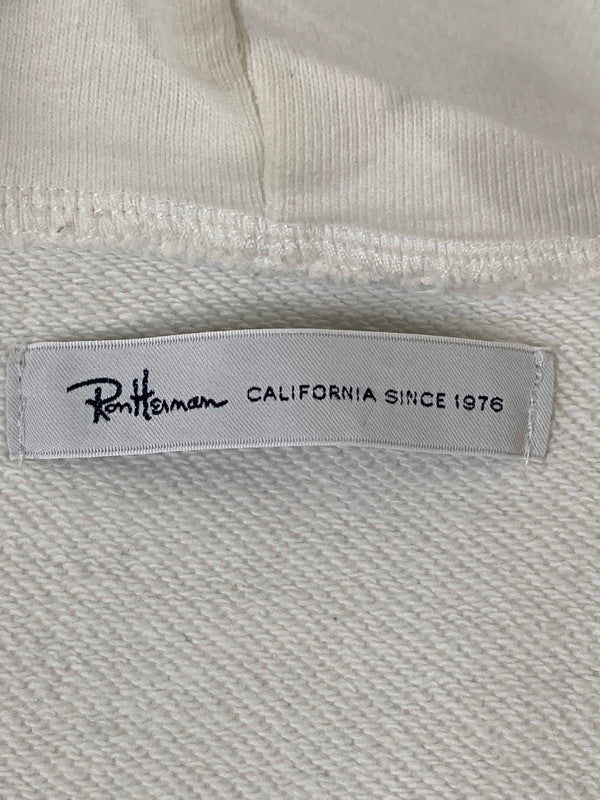 【中古品】【メンズ】 Ron Herman ロンハーマン HEMP COTTON HOODIE 2520900363 ヘンプコットン フーディ トップス パーカー 141-250616-jt-18-min サイズ：M カラー：ホワイト 万代Net店