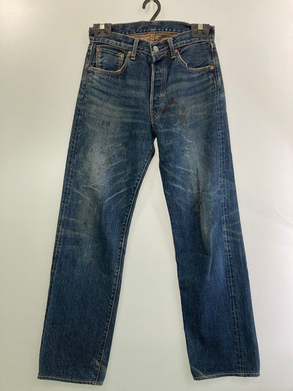 【現状渡し品】【メンズ】 Levi's リーバイス 501 55MODEL DENIM 日本製 デニムパンツ 157-250604-ks-42-min サイズ：W31 カラー：インディゴ 万代Net店