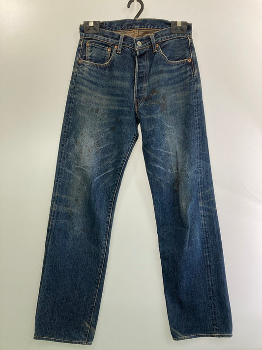 【現状渡し品】【メンズ】 Levi's リーバイス 501 55MODEL DENIM 日本製 デニムパンツ 157-250604-ks-42-min サイズ：W31 カラー：インディゴ 万代Net店