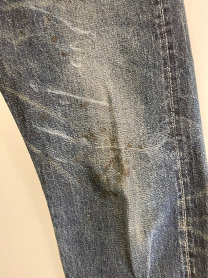 【現状渡し品】【メンズ】 Levi's リーバイス 501 55MODEL DENIM 日本製 デニムパンツ 157-250604-ks-42-min サイズ：W31 カラー：インディゴ 万代Net店