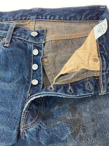 【現状渡し品】【メンズ】 Levi's リーバイス 501 55MODEL DENIM 日本製 デニムパンツ 157-250604-ks-42-min サイズ：W31 カラー：インディゴ 万代Net店