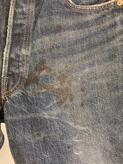 【現状渡し品】【メンズ】 Levi's リーバイス 501 55MODEL DENIM 日本製 デニムパンツ 157-250604-ks-42-min サイズ：W31 カラー：インディゴ 万代Net店