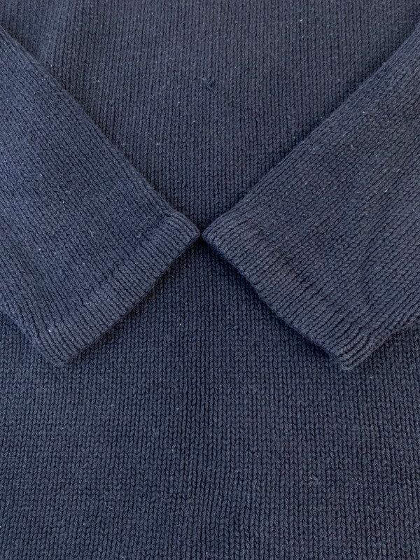 【中古品】【メンズ】 J.CREW ジェイクルー ニットセーター 6308110 トップス ニット 141-250626-jt-02-min サイズ：M カラー：ネイビー 万代Net店