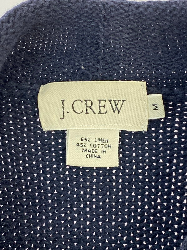 【中古品】【メンズ】 J.CREW ジェイクルー ニットセーター 6308110 トップス ニット 141-250626-jt-02-min サイズ：M カラー：ネイビー 万代Net店