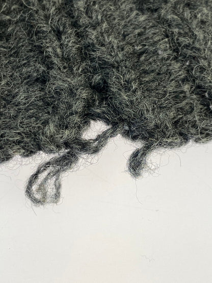 【中古品】【メンズ】 JEFFREY BANKS ジェフリーバンクス HAND KNIT ハンドニット セーター トップス 146-250626-jt-17-min サイズ：XL カラー：グレー 万代Net店