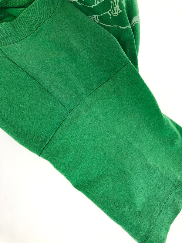 【現状渡し品】【メンズ】 GEORGIA BULLDOGS ジョージア ブルドッグス 70'S～80'S COLLEGE PRINT TEE カレッジ プリントTシャツ 半袖Tシャツ 146-251029-na-11-tag サイズ：表記サイズなし 下記参照 カラー：グリーン 万代Net店