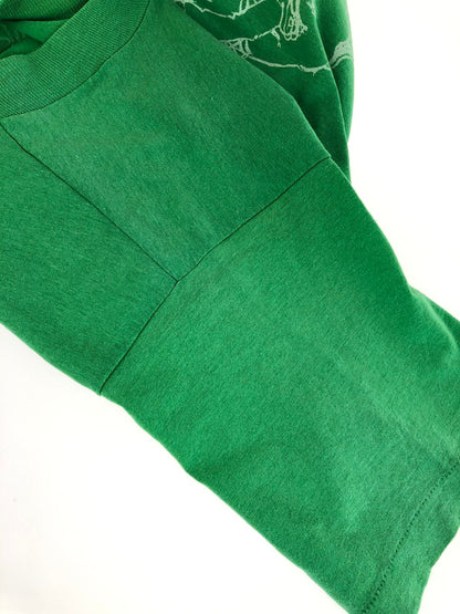 【現状渡し品】【メンズ】 GEORGIA BULLDOGS ジョージア ブルドッグス 70'S～80'S COLLEGE PRINT TEE カレッジ プリントTシャツ 半袖Tシャツ 146-251029-na-11-tag サイズ：表記サイズなし 下記参照 カラー：グリーン 万代Net店