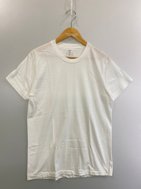 【中古品】【メンズ】 HANES ヘインズ 80S-90S BLANK TEE Tシャツ トップス 146-250710-ks-27-min サイズ：M カラー：ホワイト 万代Net店