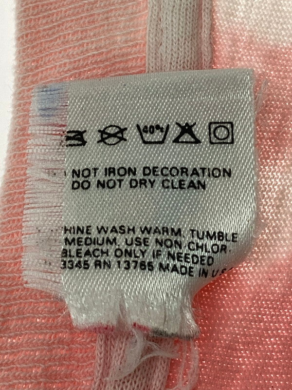 【現状渡し品】【メンズ】 MARILYN MONROE マリリンモンロー 80S TIE DYE TEE ショートスリーブ 146-250604-AS-39-min カラー：ピンク系 万代Net店