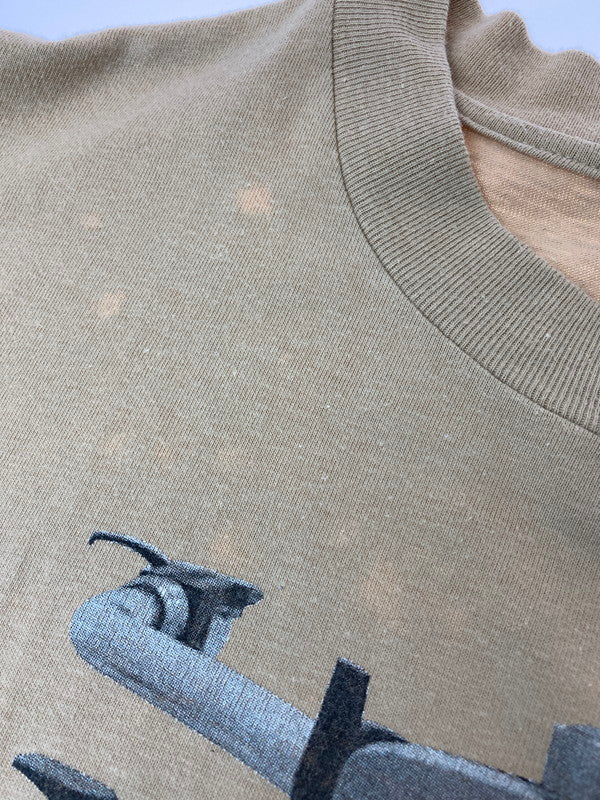 【中古品】【メンズ】 Hanes ヘインズ 90S DJ GEAR KINGSIZE TEE ショートスリーブ 146-250604-AS-37-min サイズ：M カラー：ベージュ系 万代Net店