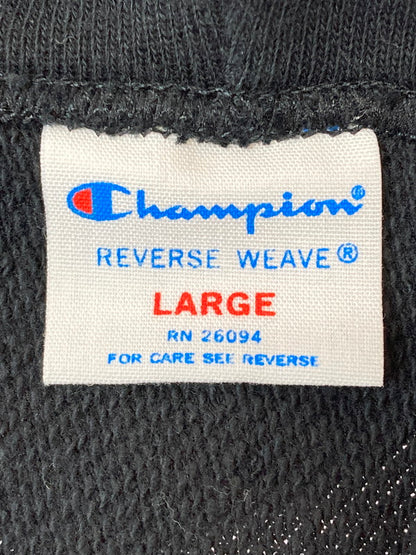 【中古品】【メンズ】 Champion チャンピオン C3-Y131 REVERSE WEAVE HOODIE フーディ 148-250609-ks-19-min サイズ：L カラー：ブラック 万代Net店