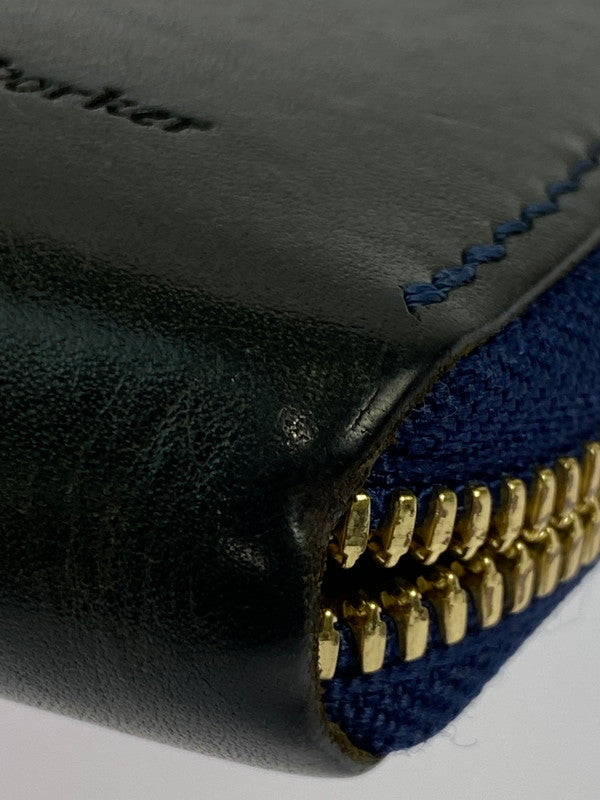 【中古品】【メンズ/レディース】 ONES WORKER ワンズワーカー LONG WALLET ファスナー ロング ウォレット 長財布 200-250620-em-02-min カラー：ブラック 万代Net店