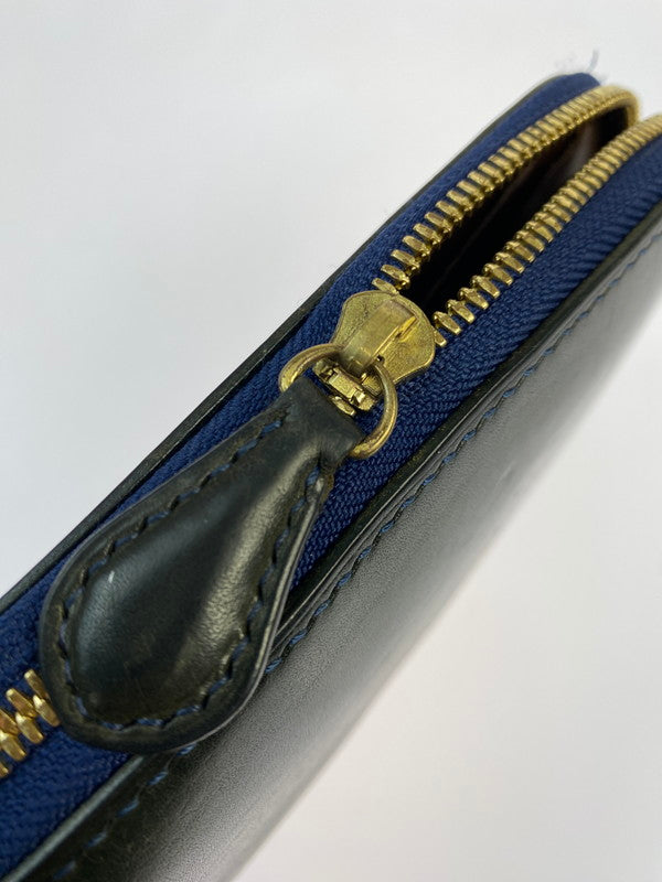 【中古品】【メンズ/レディース】 ONES WORKER ワンズワーカー LONG WALLET ファスナー ロング ウォレット 長財布 200-250620-em-02-min カラー：ブラック 万代Net店