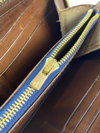 【中古品】【メンズ/レディース】 ONES WORKER ワンズワーカー LONG WALLET ファスナー ロング ウォレット 長財布 200-250620-em-02-min カラー：ブラック 万代Net店