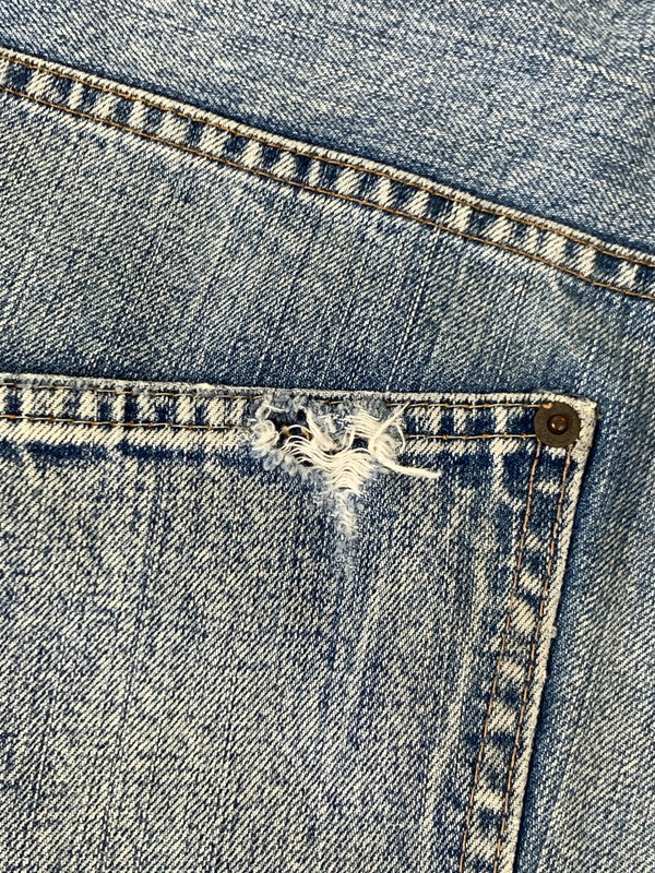 【現状渡し品】【メンズ】 USED ユーズド CUSTOM DENIM PANT デニムパンツ 157-250727-ks-51-min サイズ：M カラー：インディゴ 万代Net店