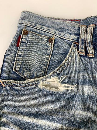 【現状渡し品】【メンズ】 USED ユーズド CUSTOM DENIM PANT デニムパンツ 157-250727-ks-51-min サイズ：M カラー：インディゴ 万代Net店