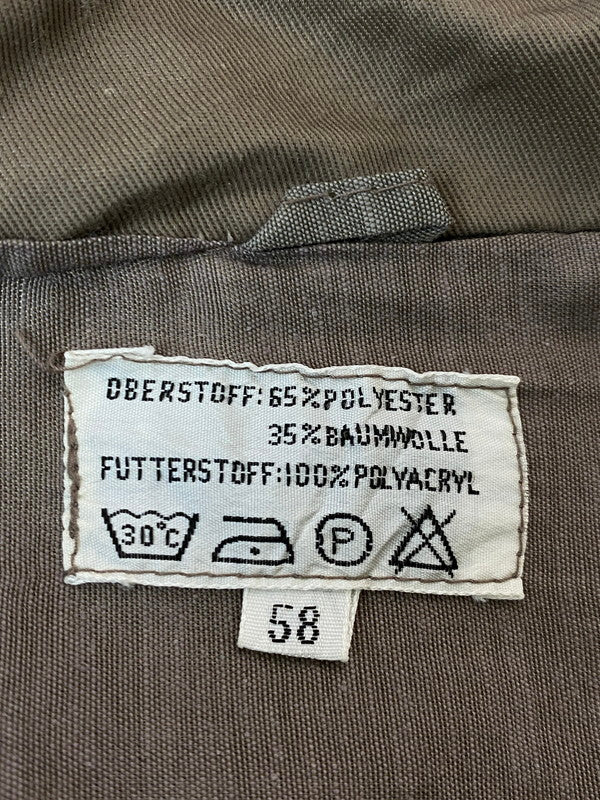 【現状渡し品】【メンズ】 GERMAN ARMY ジャーマンアーミー 民生品 FIELD PARKA フィールドパーカー アウター 146-250617-AS-37-min サイズ：58 カラー：ブラウン系 万代Net店