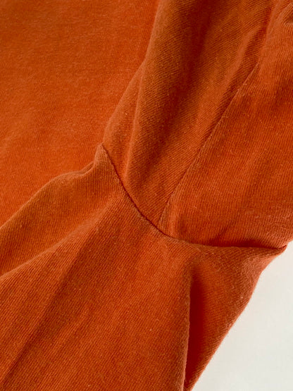 【中古品】【メンズ】 ANVIL アンヴィル 90'S APPLE KNOCKER PRINT TEE Tシャツ トップス 146-250609-ks-13-min サイズ：M カラー：オレンジ 万代Net店