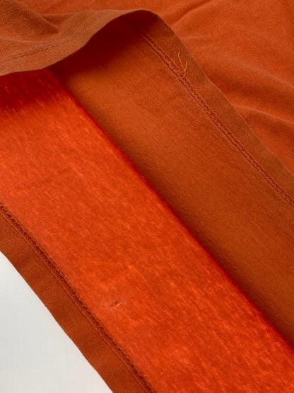 【中古品】【メンズ】 ANVIL アンヴィル 90'S APPLE KNOCKER PRINT TEE Tシャツ トップス 146-250609-ks-13-min サイズ：M カラー：オレンジ 万代Net店