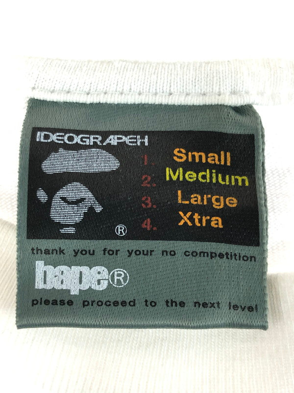 【中古品】【メンズ】 A BATHING APE アベイシングエイプ 00'S PRINT TEE 00年代 プリント Tシャツ 半袖Tシャツ 142-251029-na-17-tag サイズ：M カラー：ホワイト 万代Net店