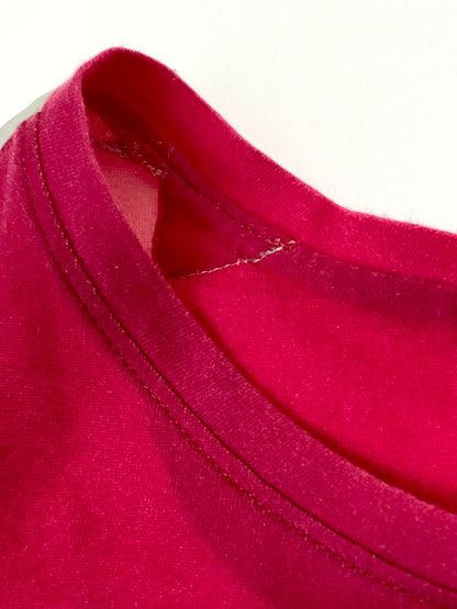 【中古品】【メンズ】 VALENTINO ヴァレンティノ UV3MG06Z6HC VLTN LOGO TEE Tシャツ トップス 141-250609-ks-02-min サイズ：L カラー：ブラック/ピンク 万代Net店