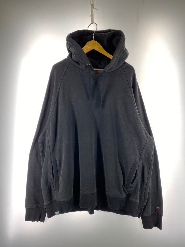 【中古品】【メンズ】 RUSSEL ラッセル 00S PREMIUM FLEECE HOODIE プルオーバーパーカー 146-250726-AS-6-min サイズ：2XL カラー：ブラック 万代Net店