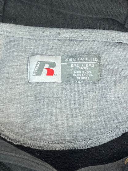 【中古品】【メンズ】 RUSSEL ラッセル 00S PREMIUM FLEECE HOODIE プルオーバーパーカー 146-250726-AS-6-min サイズ：2XL カラー：ブラック 万代Net店