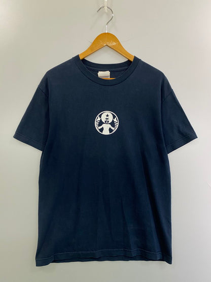 【中古品】【メンズ】 ALSTYLE APPAREL & ACTIVEWEAR アルスタイルアパレル＆アクティブウェア USA製 BOTHERS AFRO SS PRINT TEE ショートスリーブ 146-250617-AS-19-min サイズ：M カラー：ネイビー 万代Net店