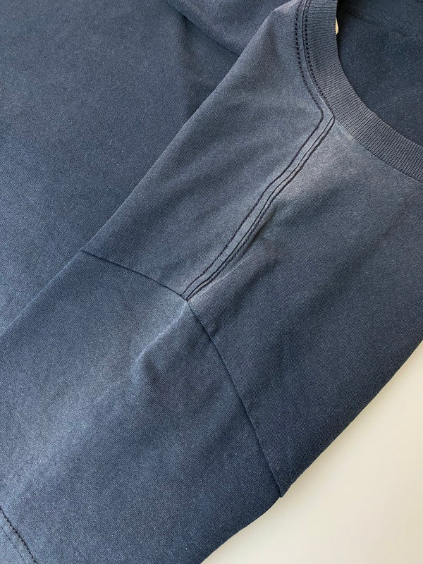 【中古品】【メンズ】 ALSTYLE APPAREL & ACTIVEWEAR アルスタイルアパレル＆アクティブウェア USA製 BOTHERS AFRO SS PRINT TEE ショートスリーブ 146-250617-AS-19-min サイズ：M カラー：ネイビー 万代Net店