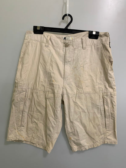 【現状渡し品】【メンズ】 MORE ABOUT LESS モアアバウトレス SHORTS ショートパンツ ボトムス 153-250627-jt-19-min サイズ：L カラー：ライトベージュ 万代Net店