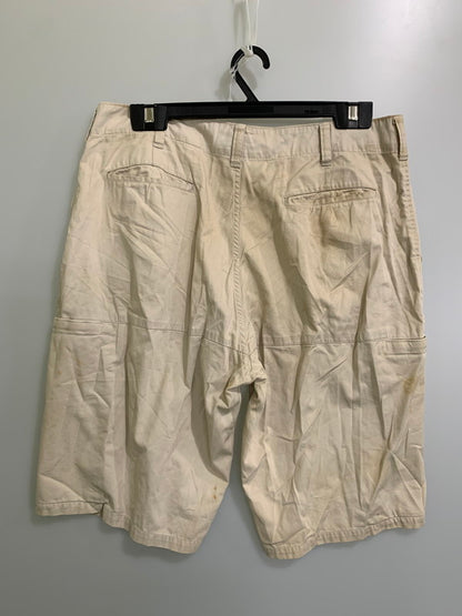 【現状渡し品】【メンズ】 MORE ABOUT LESS モアアバウトレス SHORTS ショートパンツ ボトムス 153-250627-jt-19-min サイズ：L カラー：ライトベージュ 万代Net店
