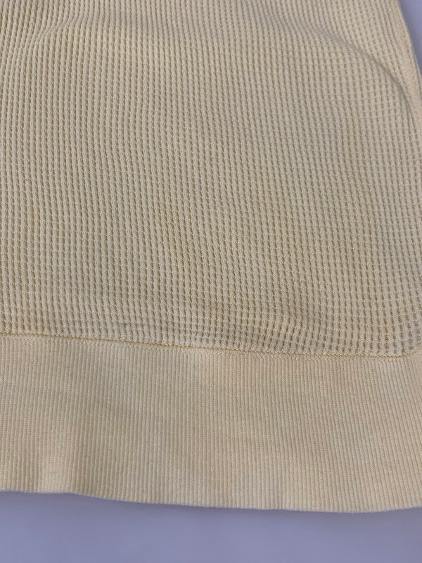 【中古品】【メンズ】 MAD HECTIC L/S CUT AND SEW マッドヘクティク ロングスリーブ サーマルカットソー 長袖 トップス 142-250628-yn-07-min サイズ：L カラー：イエロー系 万代Net店