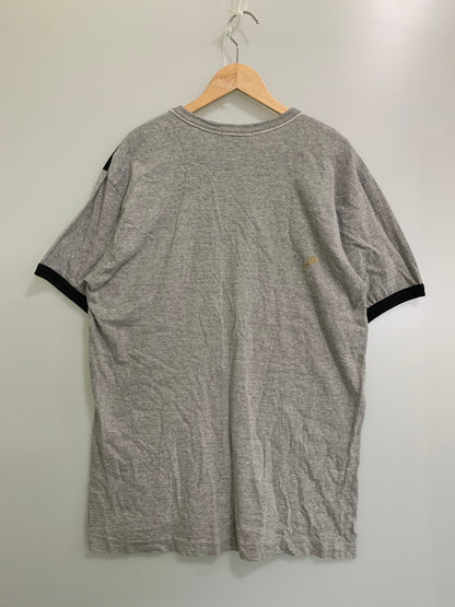 【現状渡し品】【メンズ】 A BATHING APE アベイシングエイプ NIGO期 切替Tシャツ ショートスリーブ 142-250610-AS-49-min サイズ：L カラー：グレー 万代Net店