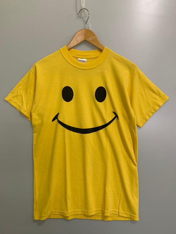 【中古品】【メンズ】 GILDAN ギルダン 00'S SMILEY TEE Tシャツ トップス 146-250710-ks-67-min サイズ：M カラー：イエロー 万代Net店
