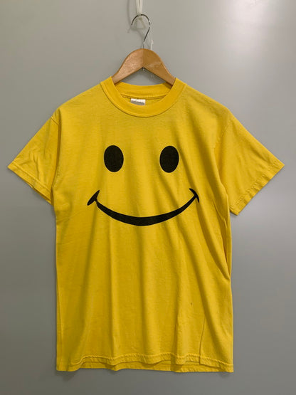 【中古品】【メンズ】 GILDAN ギルダン 00'S SMILEY TEE Tシャツ トップス 146-250710-ks-67-min サイズ：M カラー：イエロー 万代Net店