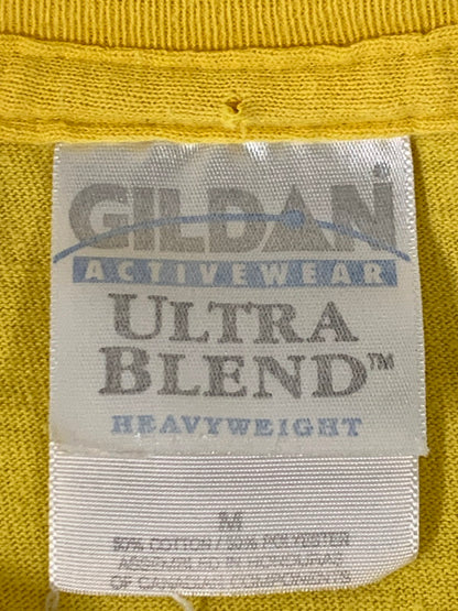 【中古品】【メンズ】 GILDAN ギルダン 00'S SMILEY TEE Tシャツ トップス 146-250710-ks-67-min サイズ：M カラー：イエロー 万代Net店
