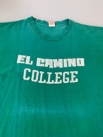 【現状渡し品】【メンズ】 COLLEGIATE PACIFIC カレッジエイトパシフィック 80-90'S FOOTBALL TEE ショートスリーブ 146-250610-AS-46-min サイズ：M カラー：グリーン 万代Net店