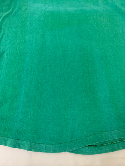 【現状渡し品】【メンズ】 COLLEGIATE PACIFIC カレッジエイトパシフィック 80-90'S FOOTBALL TEE ショートスリーブ 146-250610-AS-46-min サイズ：M カラー：グリーン 万代Net店