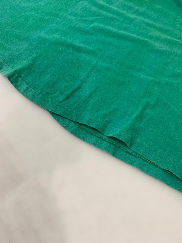 【現状渡し品】【メンズ】 COLLEGIATE PACIFIC カレッジエイトパシフィック 80-90'S FOOTBALL TEE ショートスリーブ 146-250610-AS-46-min サイズ：M カラー：グリーン 万代Net店