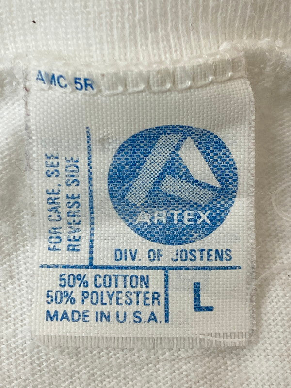 【現状渡し品】【メンズ】 ARTEX アルテックス 80'S SNOOPY CHRISMAS PRINT TEE ショートスリーブ 146-250611-AS-15-min サイズ：L カラー：ホワイト 万代Net店