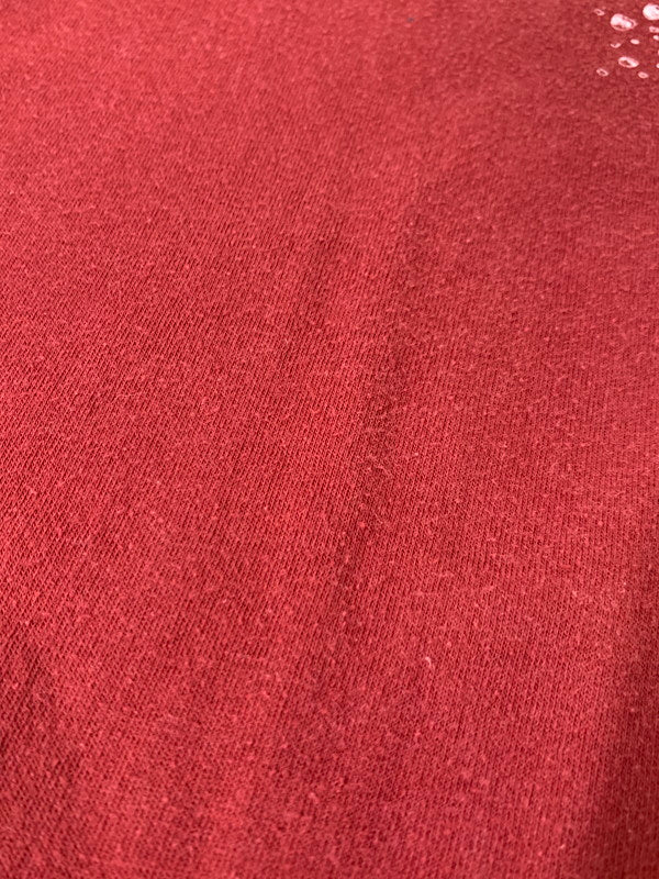 【現状渡し品】【メンズ】 SPORTSWEAR スポーツウェア 70-80'S PRINT L S TEE Tシャツ トップス 146-250710-ks-90-min サイズ：M カラー：レッド 万代Net店