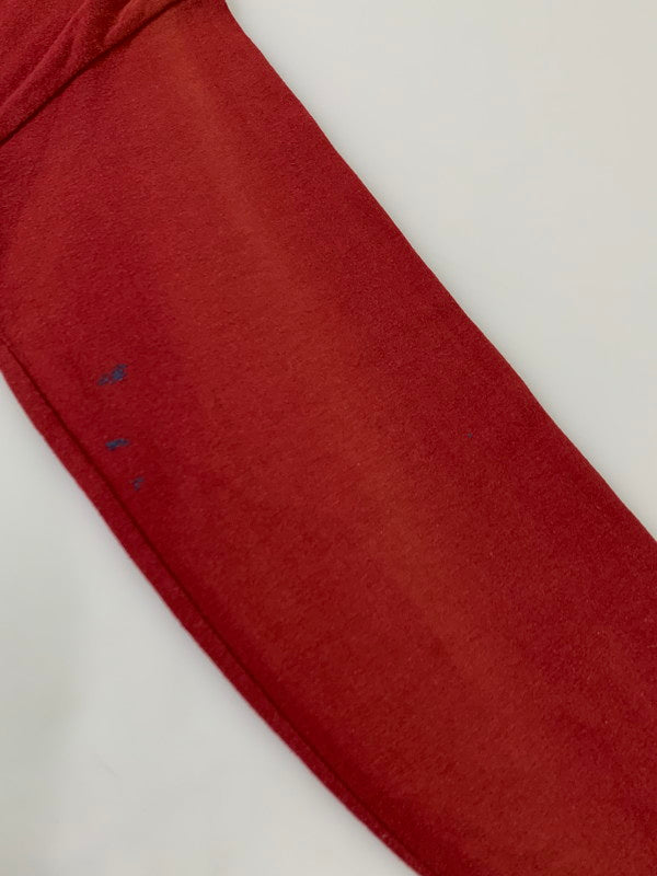 【現状渡し品】【メンズ】 SPORTSWEAR スポーツウェア 70-80'S PRINT L S TEE Tシャツ トップス 146-250710-ks-90-min サイズ：M カラー：レッド 万代Net店