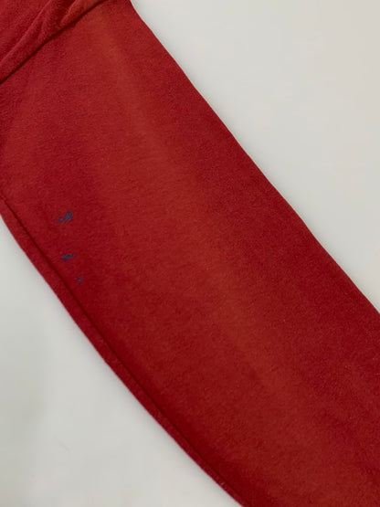 【現状渡し品】【メンズ】 SPORTSWEAR スポーツウェア 70-80'S PRINT L S TEE Tシャツ トップス 146-250710-ks-90-min サイズ：M カラー：レッド 万代Net店