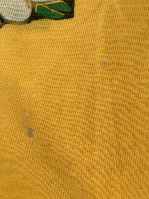 【現状渡し品】【メンズ】 USED ユーズド 70-80'S PRINT TEE プリントTシャツ 146-250710-ks-113-min カラー：イエロー 万代Net店